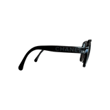 Chanel Black Logo Square Sunglasses - Morely TrendsChanel Type here:)