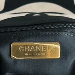 Chanel Black & White CC Fabric Medium Chanel 19 Flap Bag - Morely TrendsChanel Type here:)