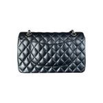 Chanel Navy Blue Lambskin Quilted Medium Flap Bag - Morely TrendsChanel Type here:)