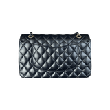 Chanel Navy Blue Lambskin Quilted Medium Flap Bag - Morely TrendsChanel Type here:)
