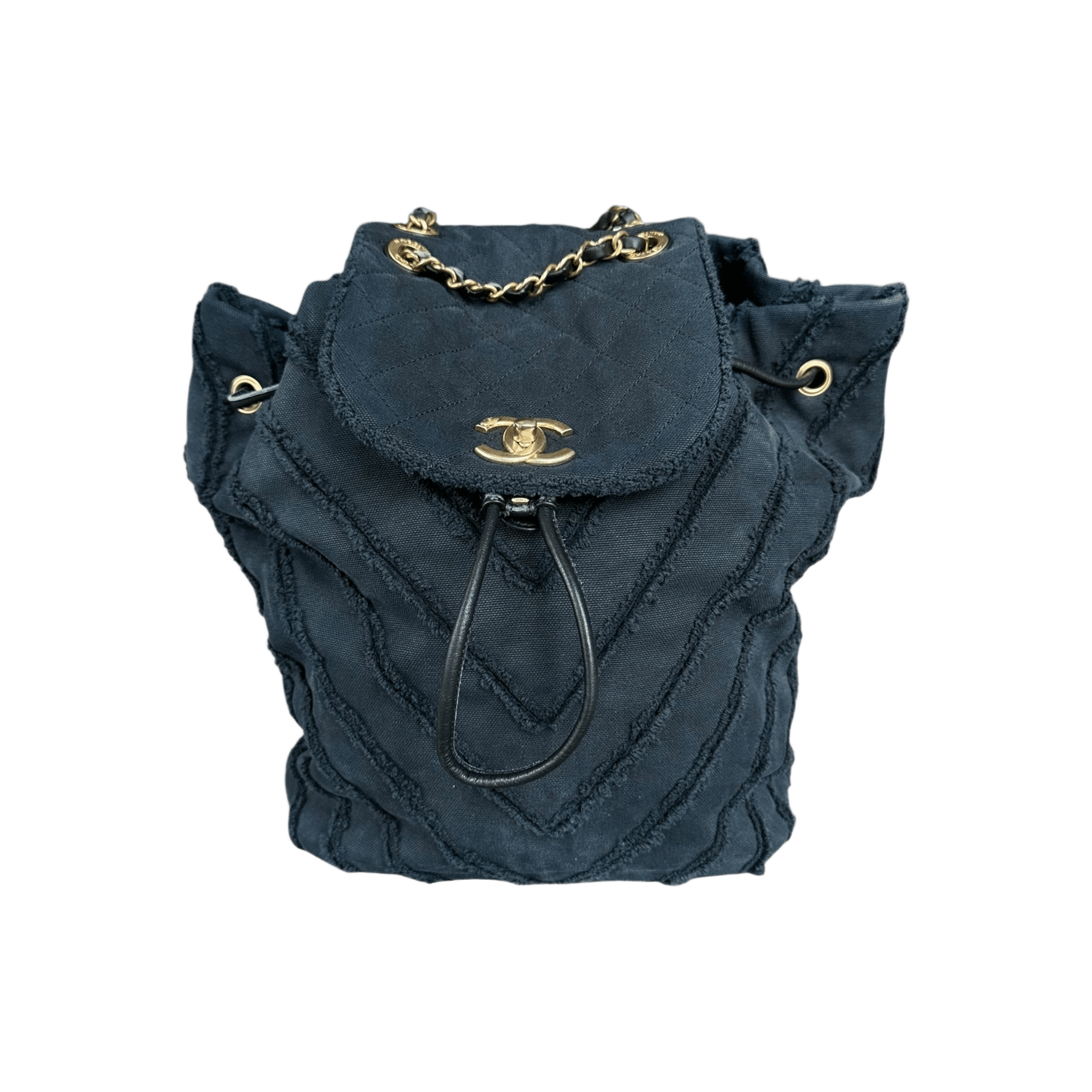 Chanel Navy Paris - Cuba Twist Backpack - Morely TrendsChanel Type here:)