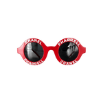 Chanel Pharrell Red & White Round Sunglasses - Morely TrendsChanel Type here:)