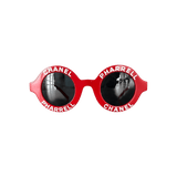 Chanel Pharrell Red & White Round Sunglasses - Morely TrendsChanel Type here:)
