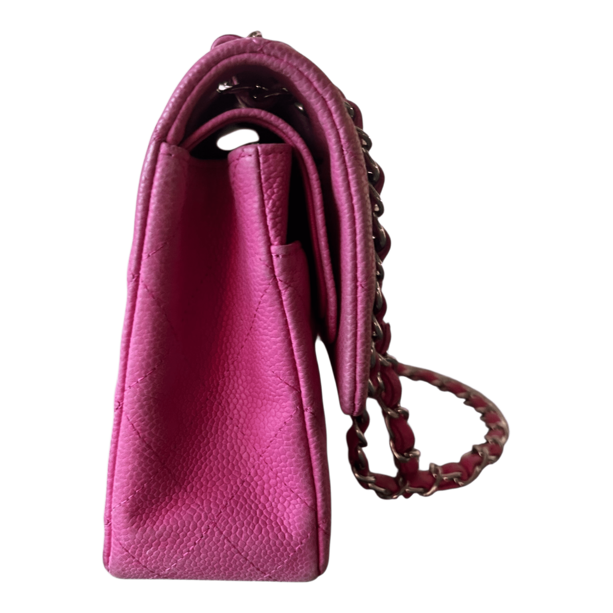 Chanel Pink Caviar Quilted Medium Flap Bag - Morely TrendsChanel Type here:)