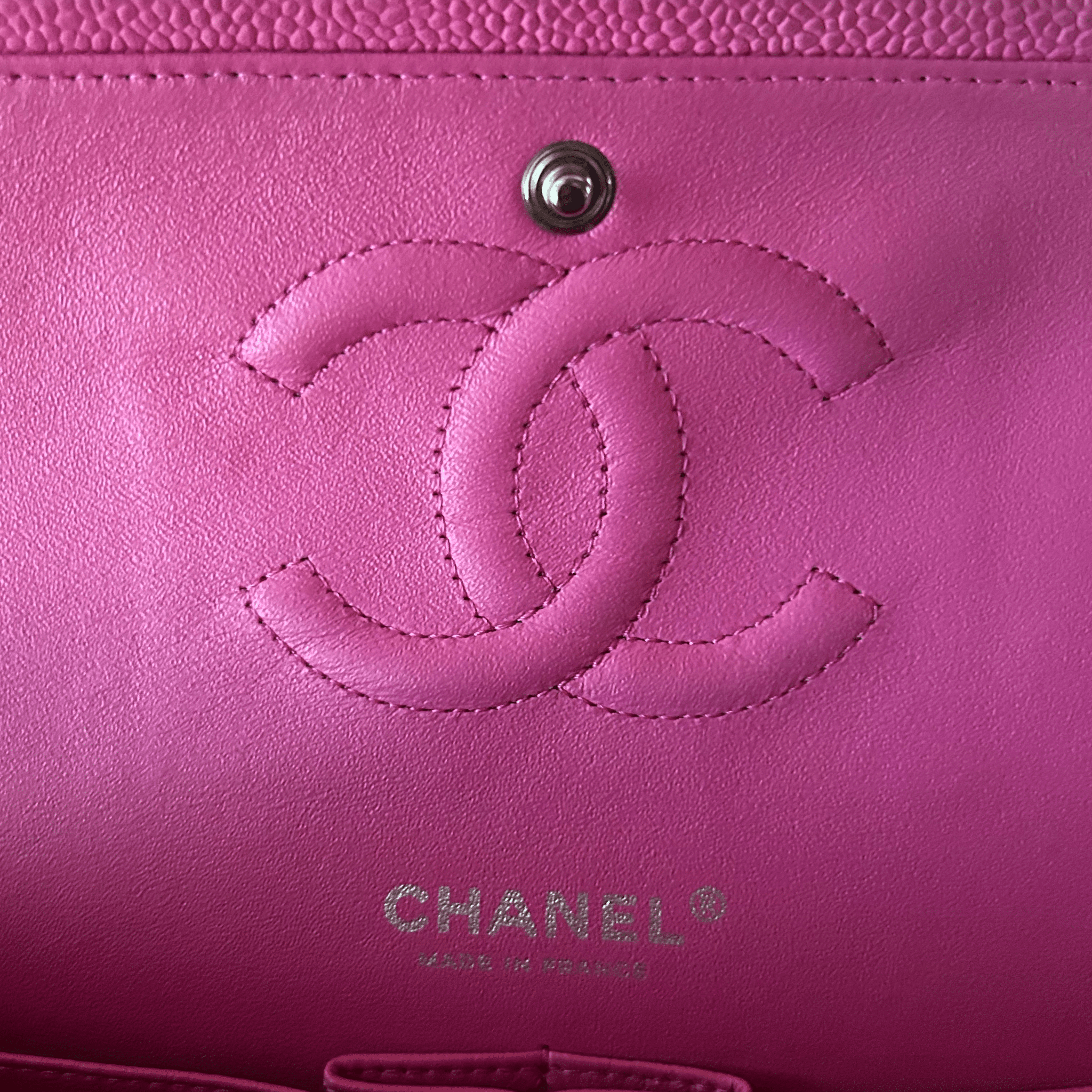 Chanel Pink Caviar Quilted Medium Flap Bag - Morely TrendsChanel Type here:)