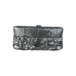 Chanel Silver Python Clutch on Chain Bag - Morely TrendsChanel Type here:)
