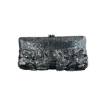 Chanel Silver Python Clutch on Chain Bag - Morely TrendsChanel Type here:)