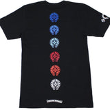 Chrome Hearts Multi Color Horse Shoe T-shirt Black