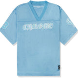 Chrome Hearts Stadium Mesh Short Sleeve Jersey Blue