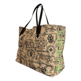 Chrome Hearts Beige & Black Miami Exclusive Stencil Beach Tote Bag - Morely TrendsChrome Hearts Type here:)