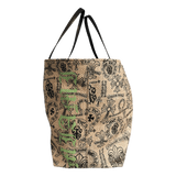 Chrome Hearts Beige & Black Miami Exclusive Stencil Beach Tote Bag - Morely TrendsChrome Hearts Type here:)