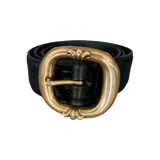 Chrome Hearts Black & Brass Gunslinger Belt - Morely TrendsChrome Hearts Type here:)