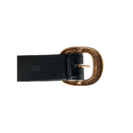 Chrome Hearts Black & Brass Gunslinger Belt - Morely TrendsChrome Hearts Type here:)