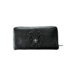 Chrome Hearts Black Fleur Patch Wallet - Morely TrendsChrome Hearts Type here:)