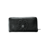 Chrome Hearts Black Fleur Patch Wallet - Morely TrendsChrome Hearts Type here:)