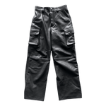 Chrome Hearts Black Leather Cargo Pants - Morely TrendsChrome Hearts Type here:)