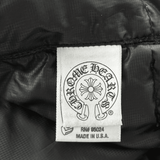 Chrome Hearts Black Leather Fleur Parka Jacket - Morely TrendsChrome Hearts Type here:)