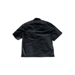 Chrome Hearts Black Nylon & Leather Zip Up Shirt - Morely TrendsChrome Hearts Type here:)