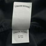 Chrome Hearts Black Nylon & Leather Zip Up Shirt - Morely TrendsChrome Hearts Type here:)