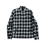Chrome Hearts Black Plaid Cross Patch Flannel - Morely TrendsChrome Hearts Type here:)