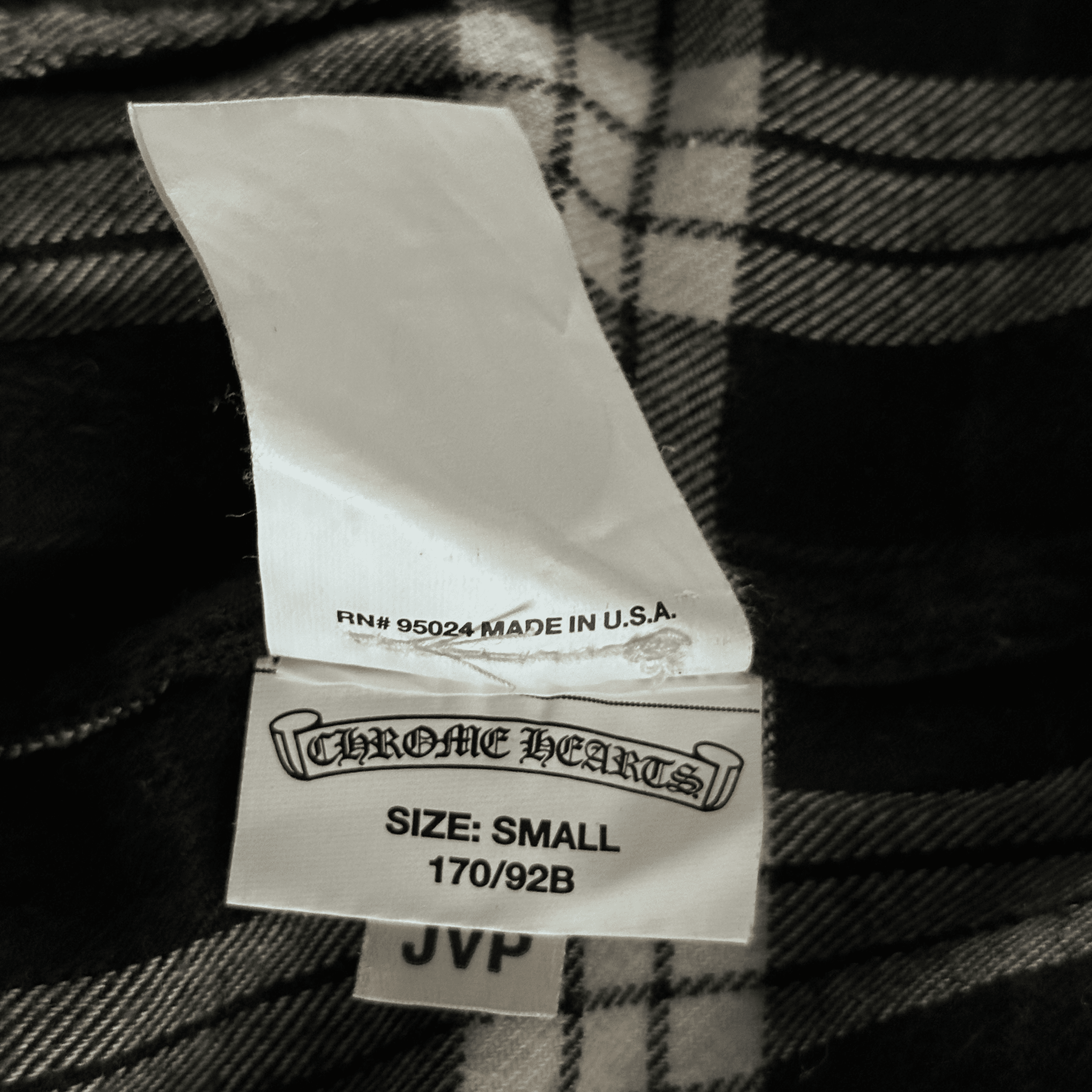 Chrome Hearts Black Plaid Cross Patch Flannel - Morely TrendsChrome Hearts Type here:)