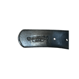 Chrome Hearts Black & Silver Rolling Stones Tongue Belt Strap - Morely TrendsChrome Hearts Type here:)
