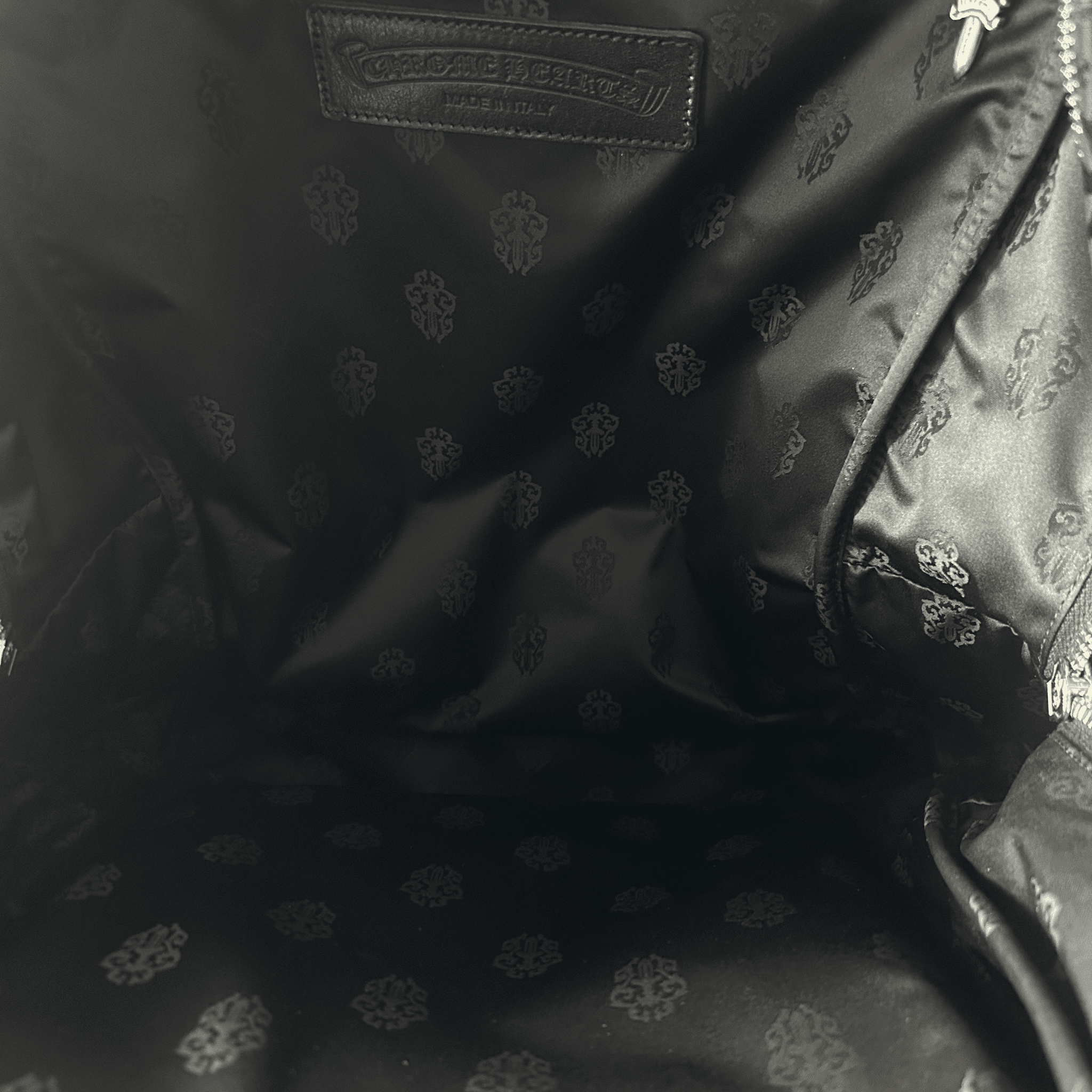 Chrome Hearts Black Stencil 7th Grade Nylon Backpack - Morely TrendsChrome Hearts Type here:)