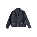 Chrome Hearts Black Triple Cross Patch Cashmere Cardigan - Morely TrendsChrome Hearts Type here:)