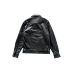 Chrome Hearts Black Triple Cross Patch Leather Jacket - Morely TrendsChrome Hearts Type here:)