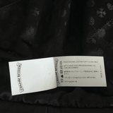 Chrome Hearts Black Triple Cross Patch Leather Jacket - Morely TrendsChrome Hearts Type here:)