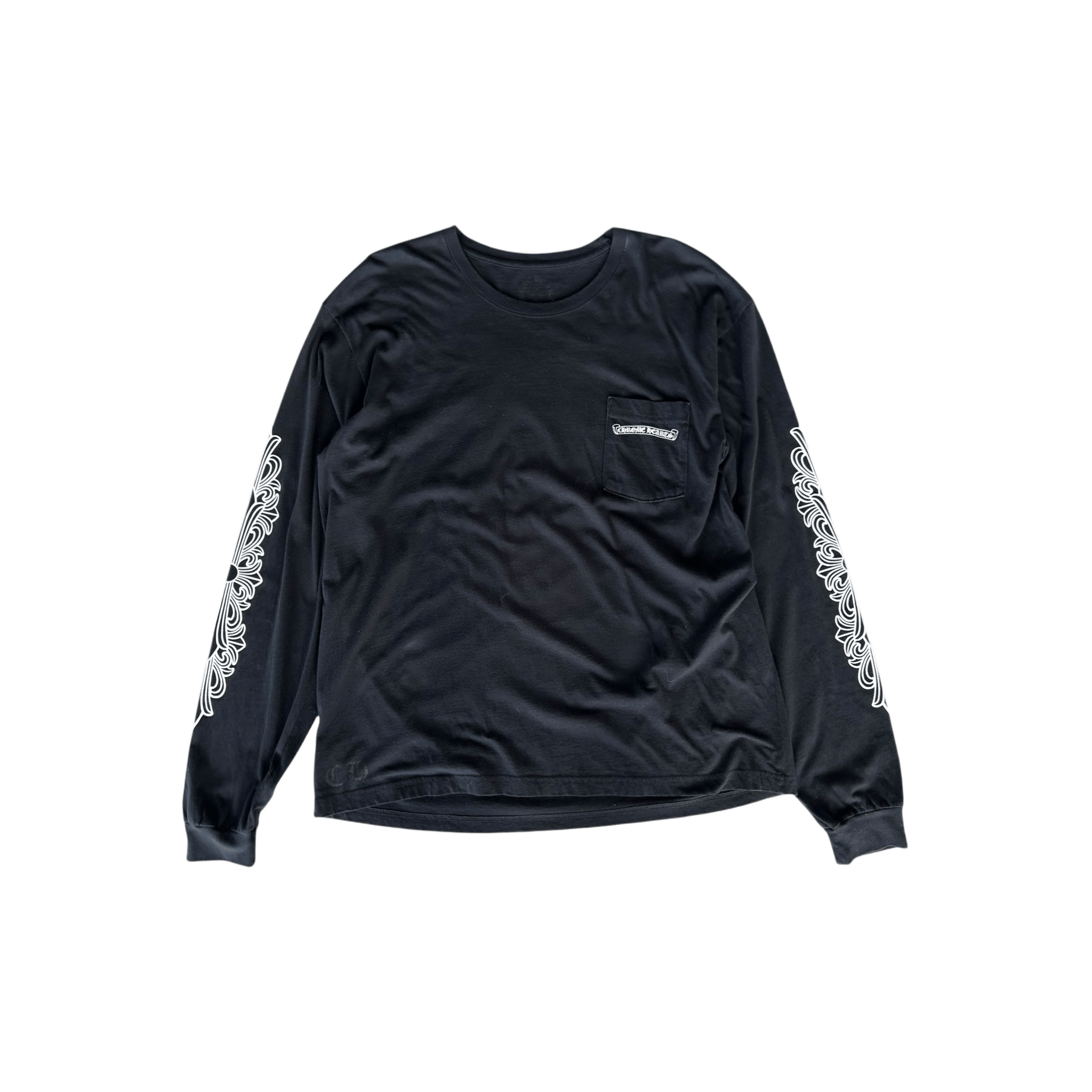 Chrome Hearts Black & White Aspen Exclusive Longsleeve T-Shirt - Morely TrendsChrome Hearts Type here:)