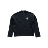 Chrome Hearts Black & White Dagger Logo Cashmere Sweater - Morely TrendsChrome Hearts Type here:)