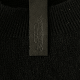 Chrome Hearts Black & White Dagger Logo Cashmere Sweater - Morely TrendsChrome Hearts Type here:)