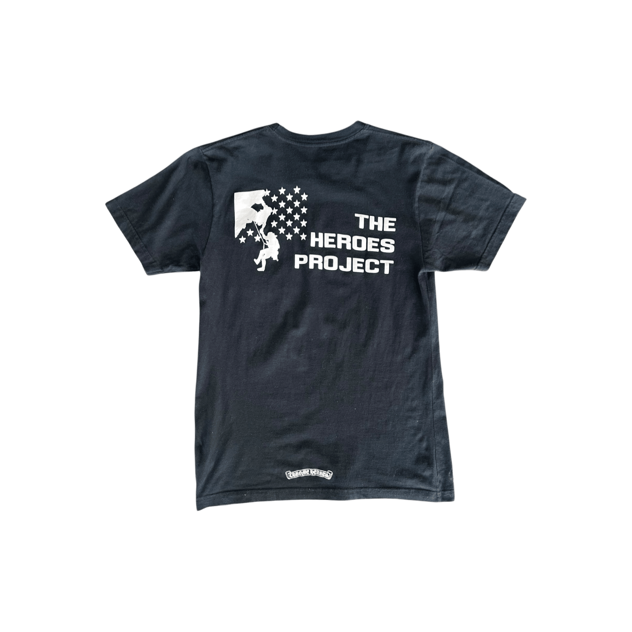 Chrome Hearts Black & White Heroes Project T-Shirt - Morely TrendsChrome Hearts Type here:)