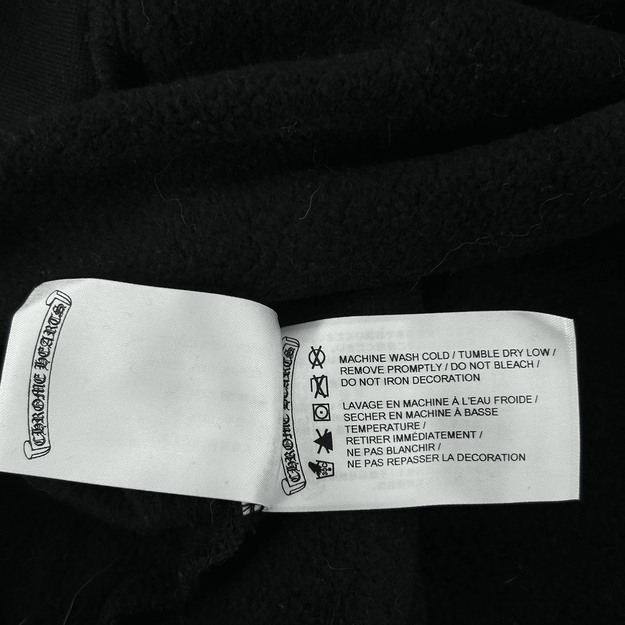 Chrome Hearts Black & White Horseshoe Logo Sweater - Morely TrendsChrome Hearts Type here:)