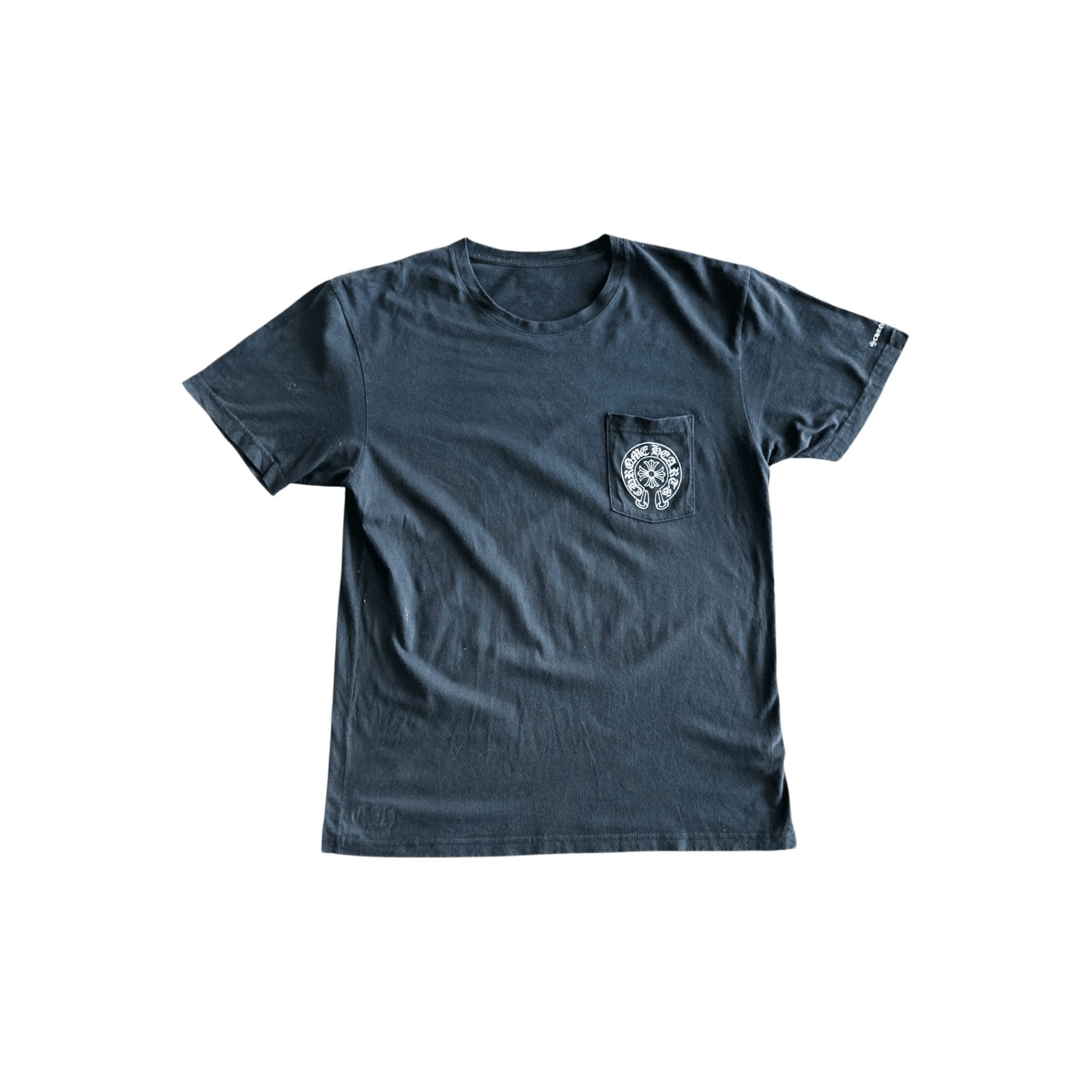 Chrome Hearts Black & White Horseshoe Logo T-Shirt - Morely TrendsChrome Hearts Type here:)