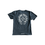 Chrome Hearts Black & White Horseshoe Logo T-Shirt - Morely TrendsChrome Hearts Type here:)