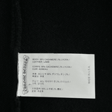 Chrome Hearts Black & White Leather Triple Cross Patch Cashmere Zip Up Hoodie - Morely TrendsChrome Hearts Type here:)