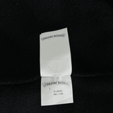 Chrome Hearts Black & White Leather Triple Cross Patch Cashmere Zip Up Hoodie - Morely TrendsChrome Hearts Type here:)