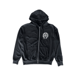 Chrome Hearts Black & White Los Angeles Horseshoe Logo Zip Up Hoodie - Morely TrendsChrome Hearts Type here:)