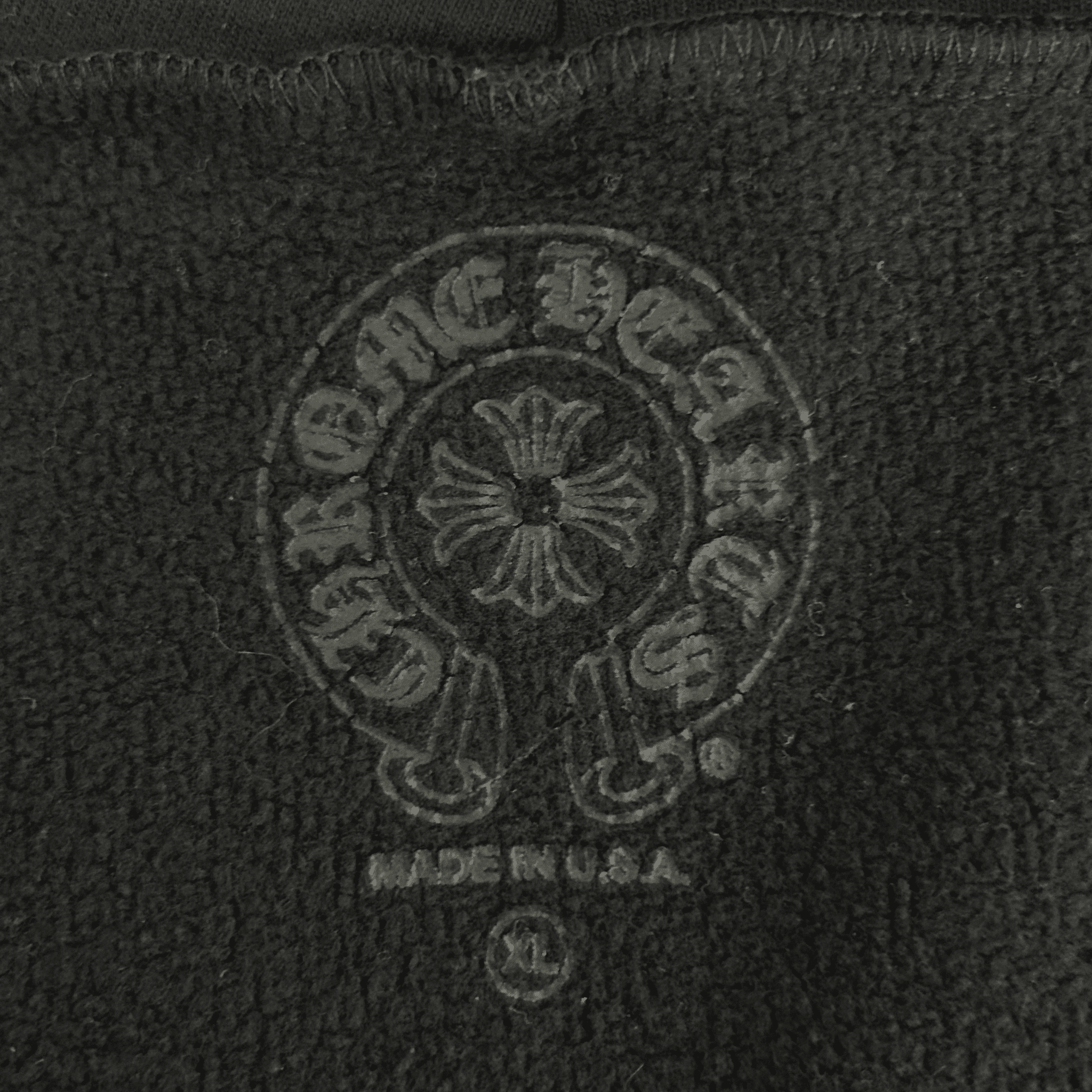 Chrome Hearts Black & White Los Angeles Horseshoe Logo Zip Up Hoodie - Morely TrendsChrome Hearts Type here:)
