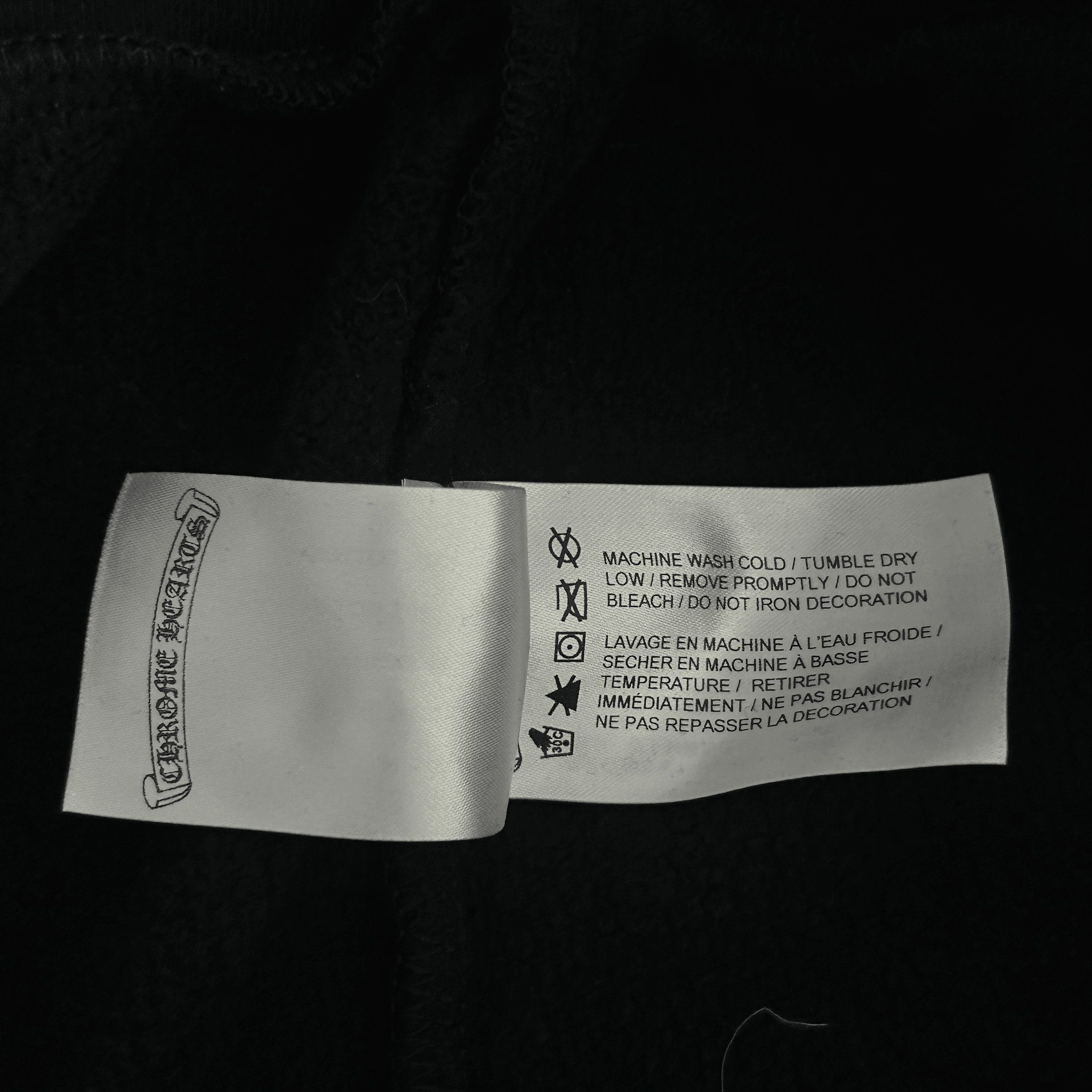 Chrome Hearts Black & White Los Angeles Horseshoe Logo Zip Up Hoodie - Morely TrendsChrome Hearts Type here:)