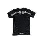 Chrome Hearts Black & White Scroll Logo T-Shirt - Morely TrendsChrome Hearts Type here:)