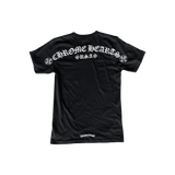 Chrome Hearts Black & White Scroll Logo T-Shirt - Morely TrendsChrome Hearts Type here:)