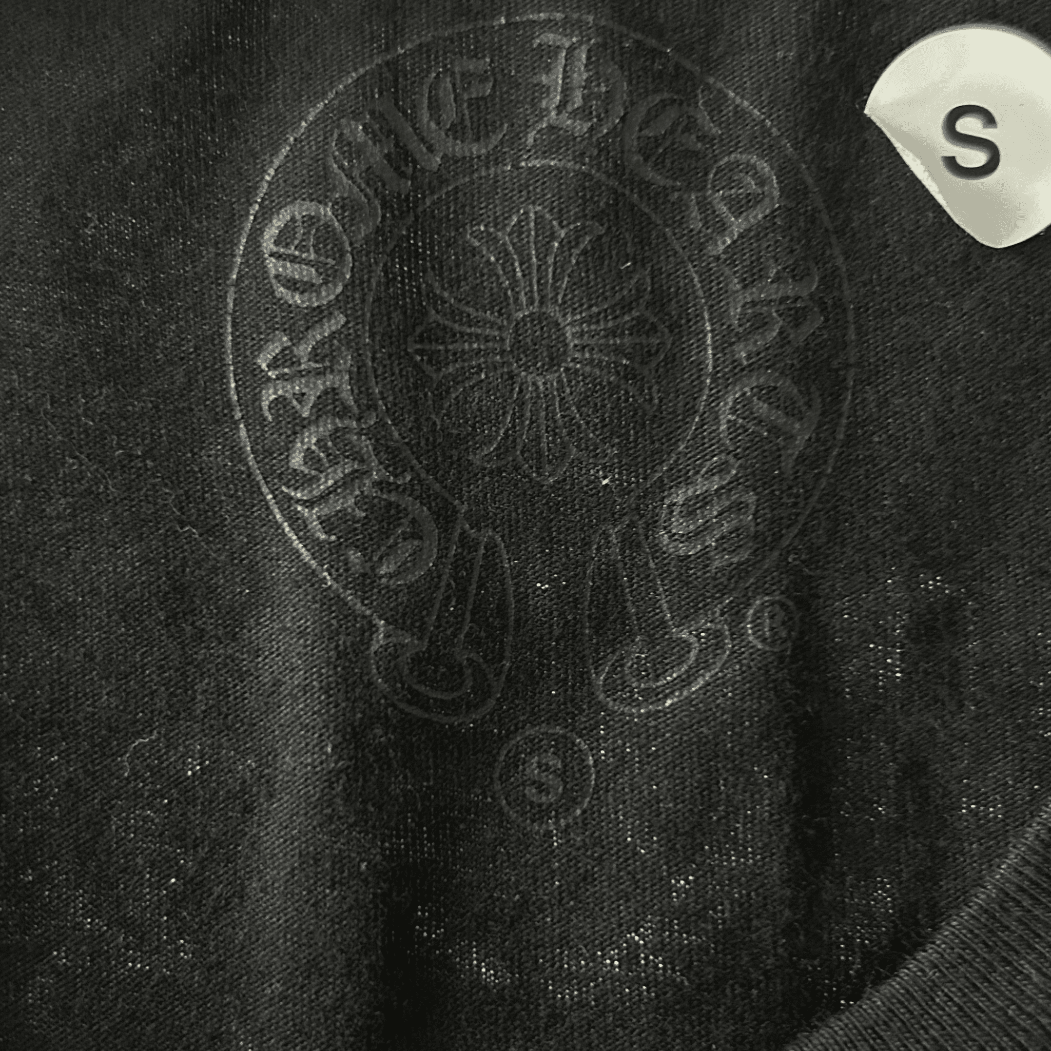 Chrome Hearts Black & White Scroll Logo T-Shirt - Morely TrendsChrome Hearts Type here:)