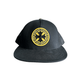 Chrome Hearts Black & Yellow Cross Logo Hat - Morely TrendsChrome Hearts Type here:)
