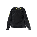 Chrome Hearts Black & Yellow Neck Logo Longsleeve T-Shirt - Morely TrendsChrome Hearts Type here:)