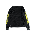Chrome Hearts Black & Yellow Neck Logo Longsleeve T-Shirt - Morely TrendsChrome Hearts Type here:)