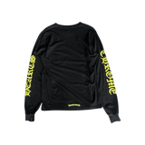 Chrome Hearts Black & Yellow Neck Logo Longsleeve T-Shirt - Morely TrendsChrome Hearts Type here:)