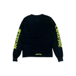 Chrome Hearts Black & Yellow Neck Logo Longsleeve T-Shirt - Morely TrendsChrome Hearts Type here:)